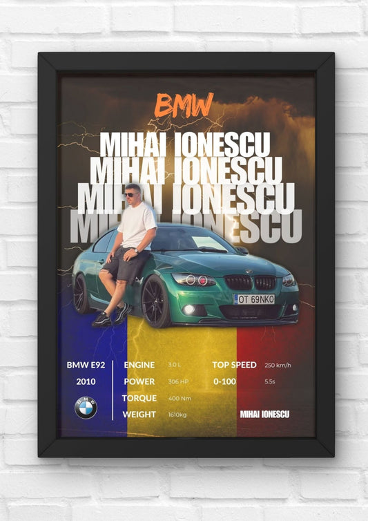 Un poster personalizat – cadoul perfect pentru cineva drag ❤️